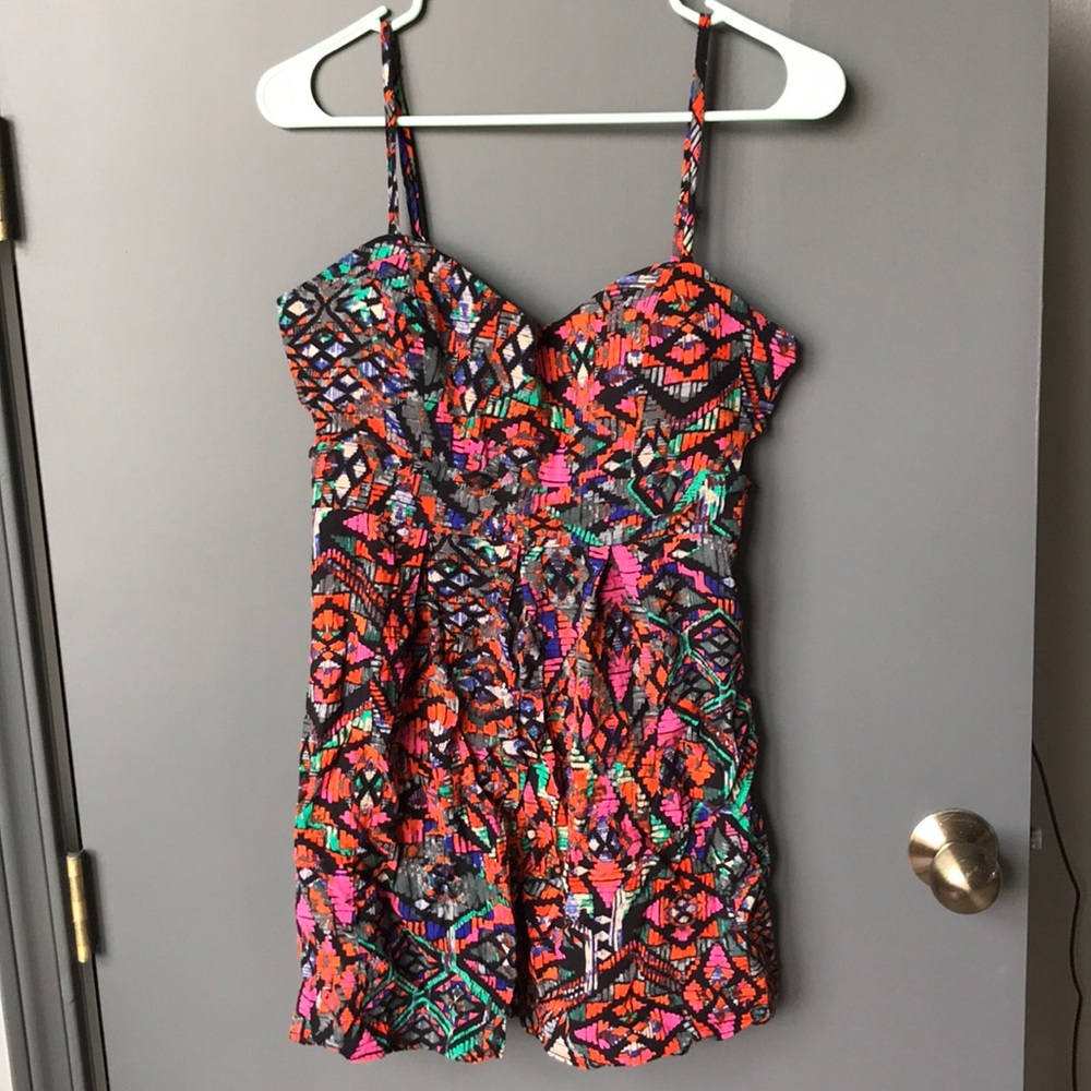 Colorful dress!